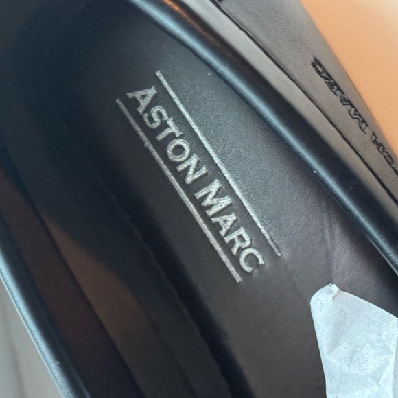 Aston Marc Black Men's Shoes - Picture 4 of 4